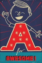A for Awesome by Paul Thurlby