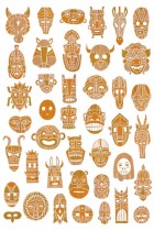 Masks by Jake Blanchard