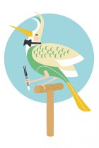 The Copy Hoopoe by Pierluigi Riccio