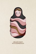 Fight Depression by Camilo Huinca - Onlyjoke