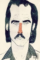 Nick Cave by Littleisdrawing