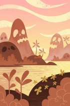 Skull Island by Gorillustrator