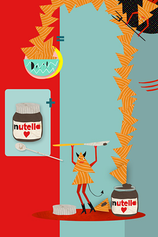 Nutella Devils by Thereza Rowe