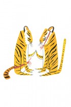 Two Tigers by Ping Zhu