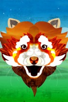 Red Panda by Maaow aka Elisa Gilbert