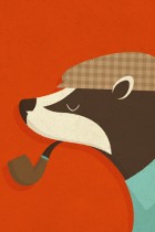 Country Badger by Zara Picken