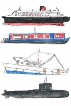 Ships by Peter Willis