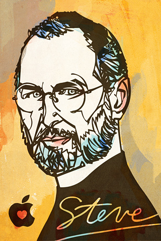 Steve Jobs by Kyle T Webster