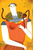Mujer con chango by Malota