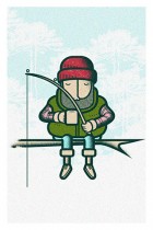 Pescando by Camilo Huinca - Onlyjoke