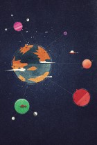 Planets by Dan Matutina for Red Lemon Club
