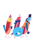 Dr. Seuss Tribute by Ping Zhu
