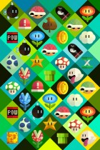 Mario Items by Scott Balmer