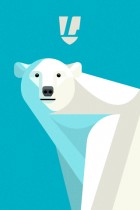 Polar Bear Portrait by Lumadessa