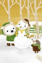 Snowman & Friends by Yu-hsuan Huang (Smallx2)