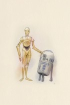 C-3PO & R2-D2 by Roberto Cecchi