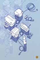 Blue appliances by Rainer Berg