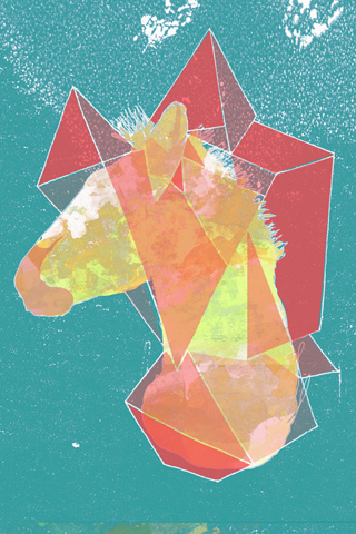 Crystal Horse by Lauren Rymer