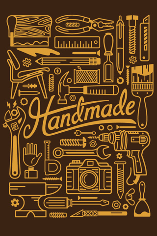 Handmade – Brown by Justin Schafer
