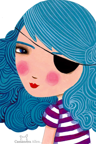 Pirate Girl by Cassandra Allen