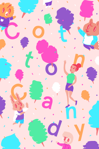 Poolga - Cotton Candy - Edau