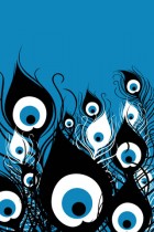 Peacock Feathereyes by strawberryluna