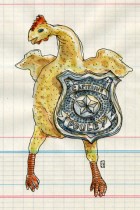 Capitaine poulet by Lapin