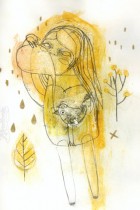 Pajarito en la panza by Mara Caffarone