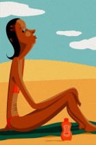 Obsesión Naranja Victim by María Simavilla