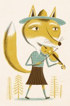 Fiddle Fox by Bjørn Rune Lie