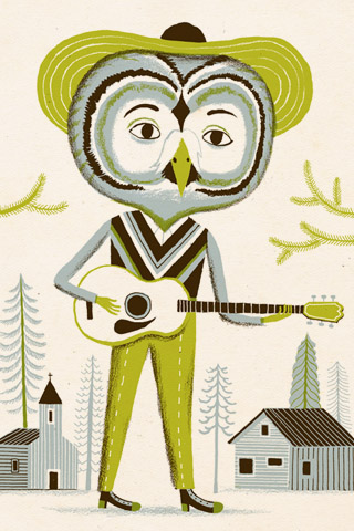 Lonesome Owl by Bjørn Rune Lie
