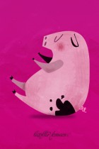 Poolga Pig by Laszlito Kovacs