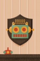 Trophy Robot by Luke Bott