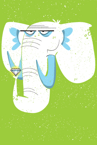 Elephant Gem by Mike Dornseif