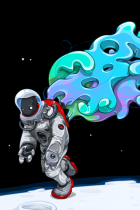 Moon Walk by David Lanham