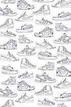 White Sneakers by Jaane