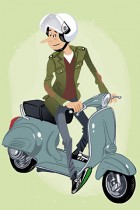 Vespa by Santy Gutiérrez