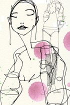 Lady Pink by David Tazzyman - Synergy Art