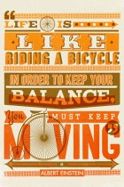 Bike Quote by Telegramme - Synergy Art