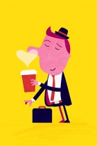 Love Coffee by Spencer Wilson - Synergy Art