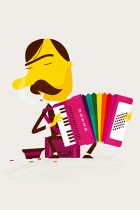 Accordian by Spencer Wilson - Synergy Art