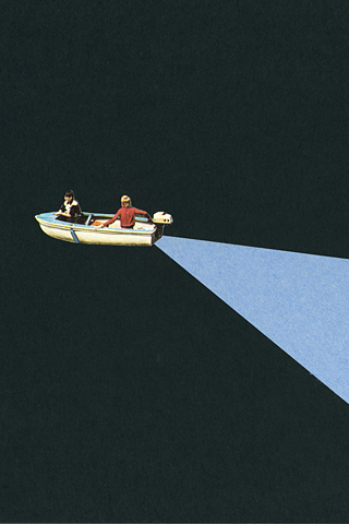 Midnight Boat Ride by Anthony Zinonos