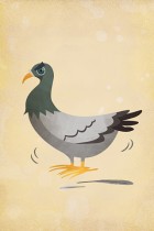 The Pigeon by Rina Miele - Honey Design