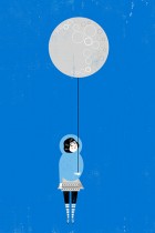 The Moon is Mine by Luciano Lozano, ilustrista