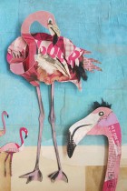 Flamingos by Wayne Brezinka