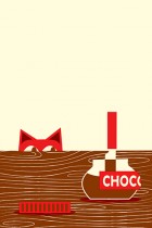 Chocolate Cat by Peskimo - Synergy Art
