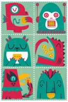 Cookie Monsters by Peskimo - Synergy Art